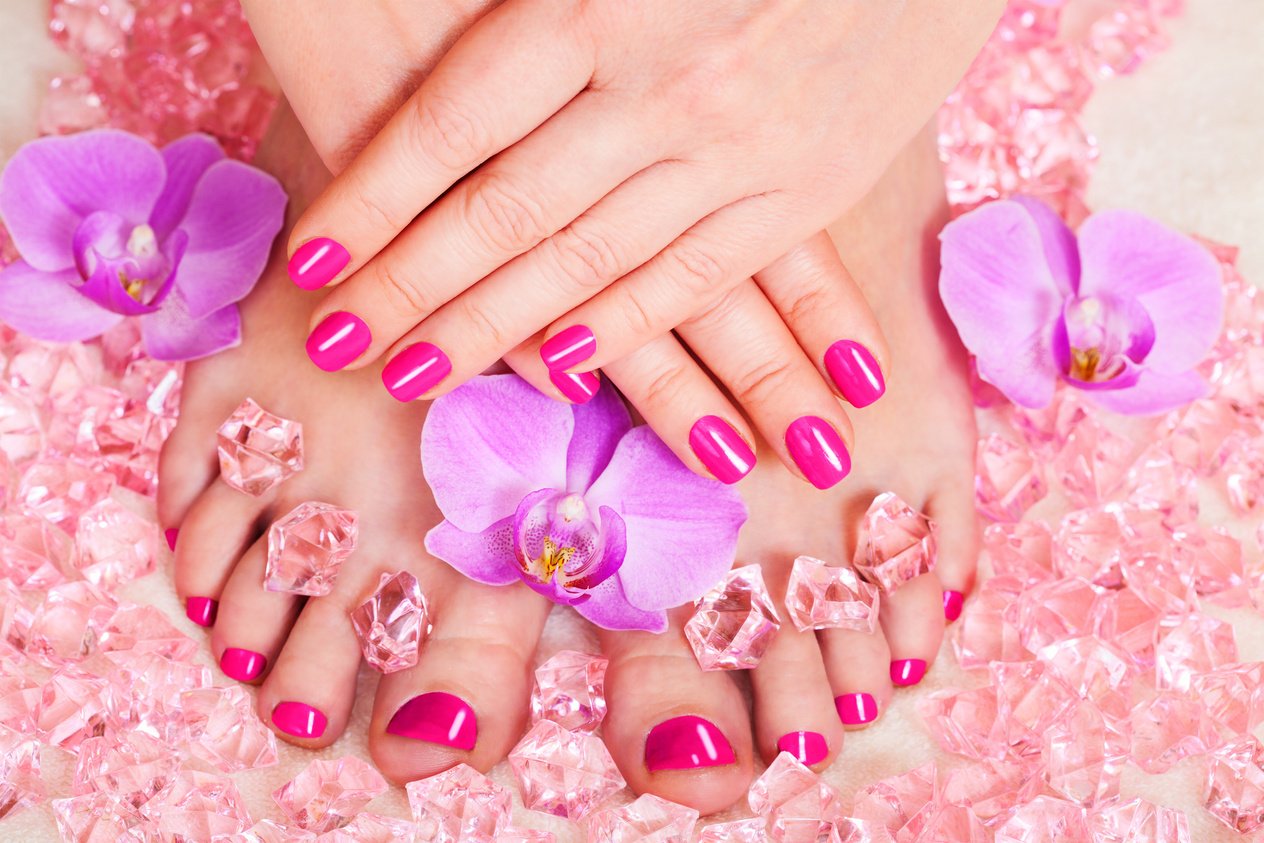 Manicure and pedicure